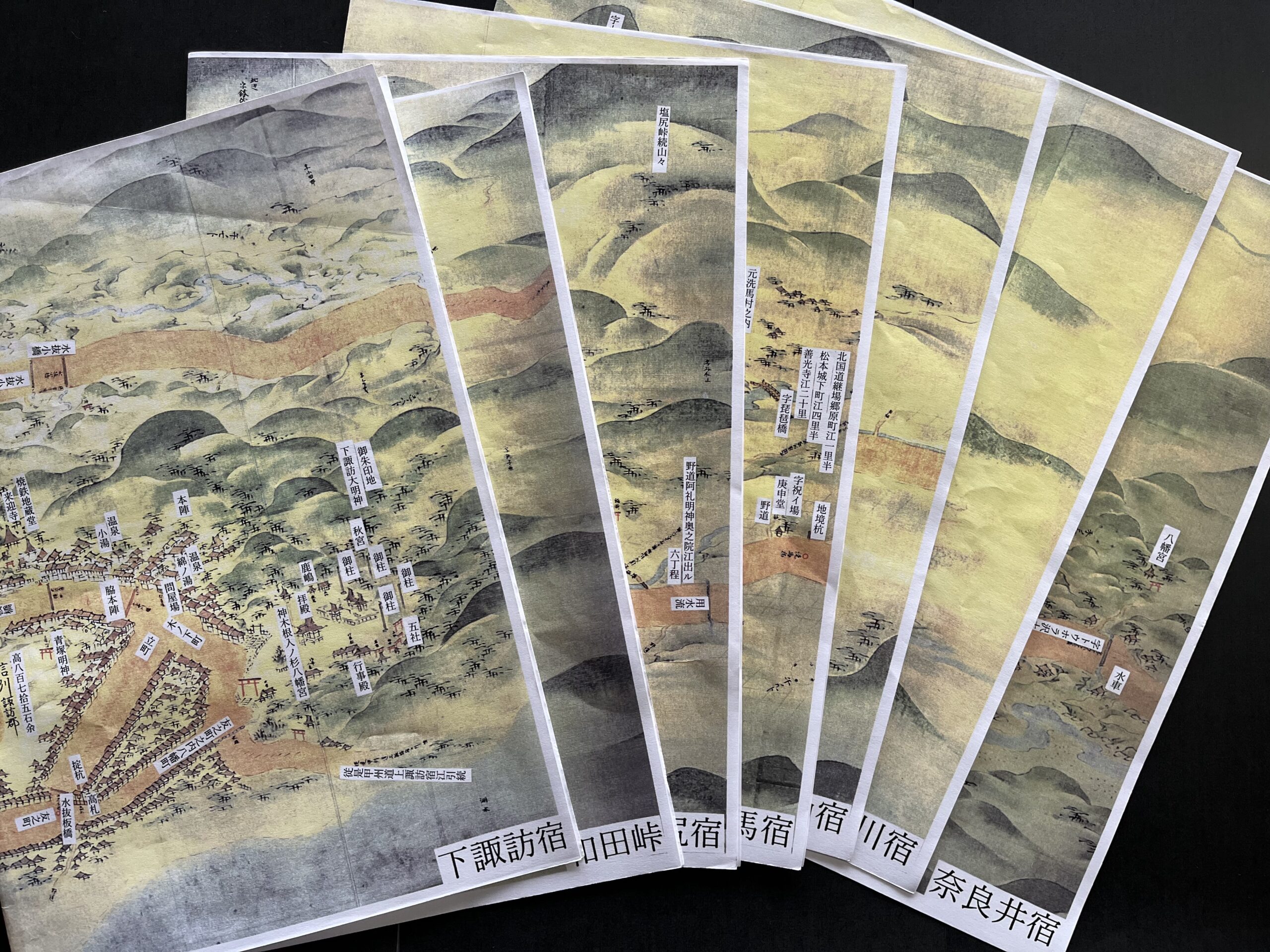 定本 信州の街道（郷土出版社）中山道・北国街道 宿場町研究資料 絶版